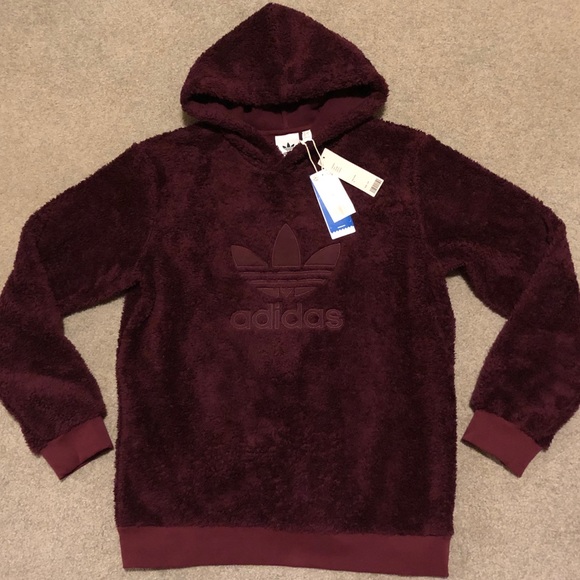 Nwt Adidas Originals Plush Hoodie 